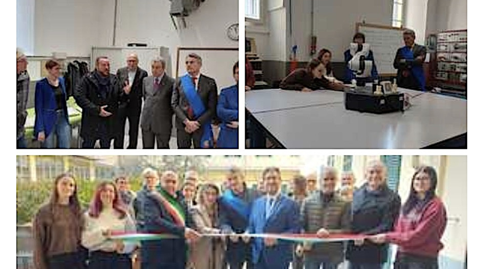 Inaugurata la riqualificazione dell'IT “Leonardo Da Vinci” di Borgomanero